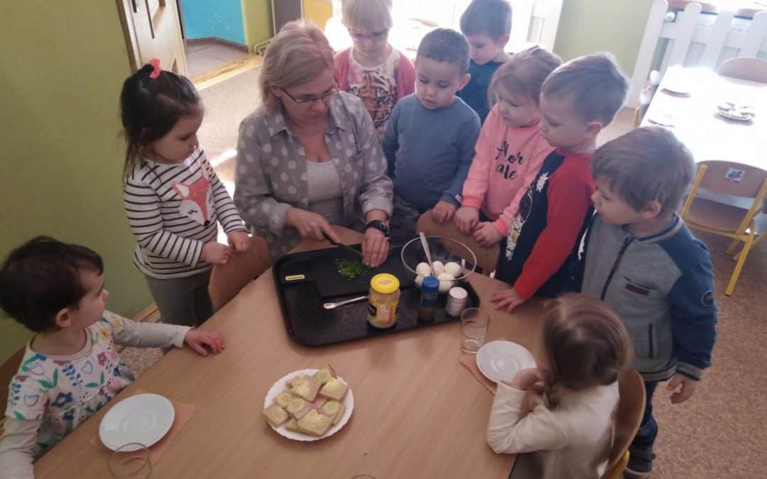 Śniadanko najmłodszych przedszkolaków :)